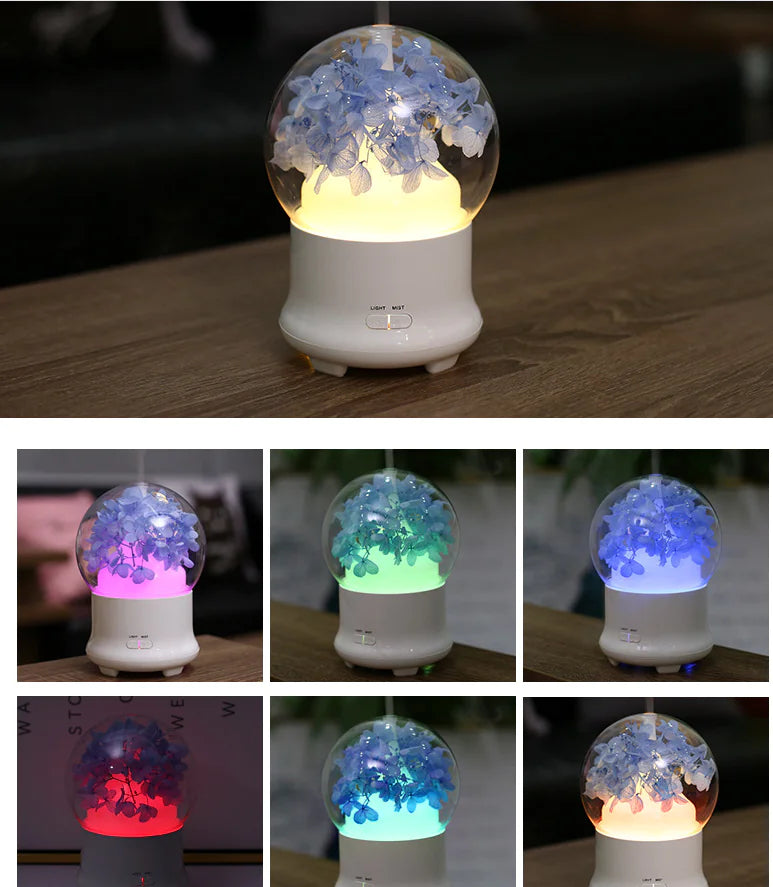 Air Purifier Preserved Flower Diffuser