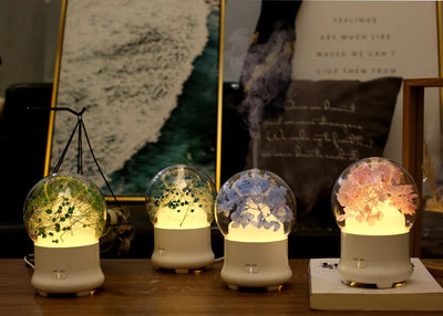 Air Purifier Preserved Flower Diffuser