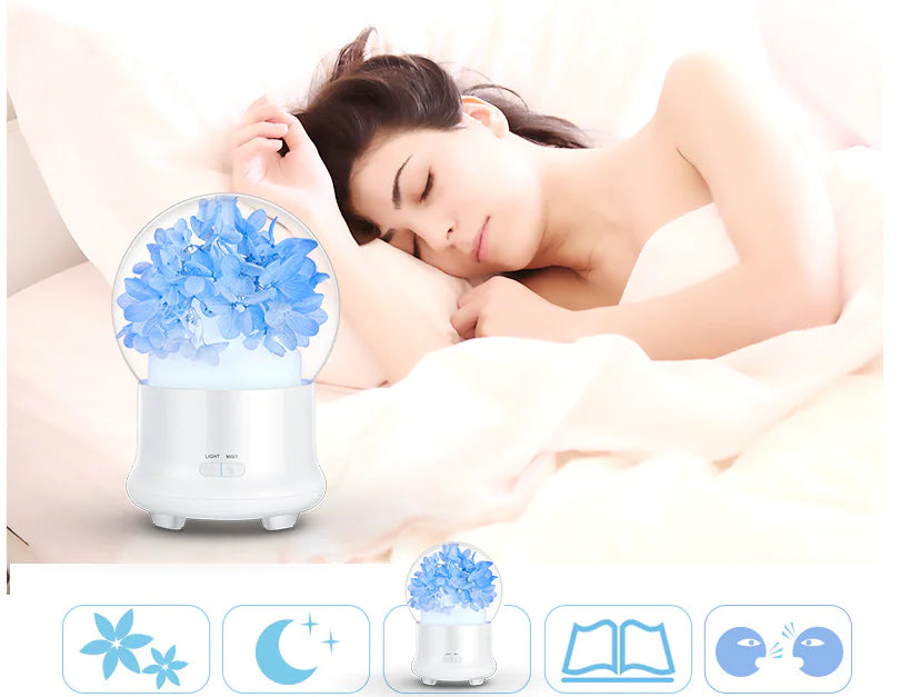 Air Purifier Preserved Flower Diffuser