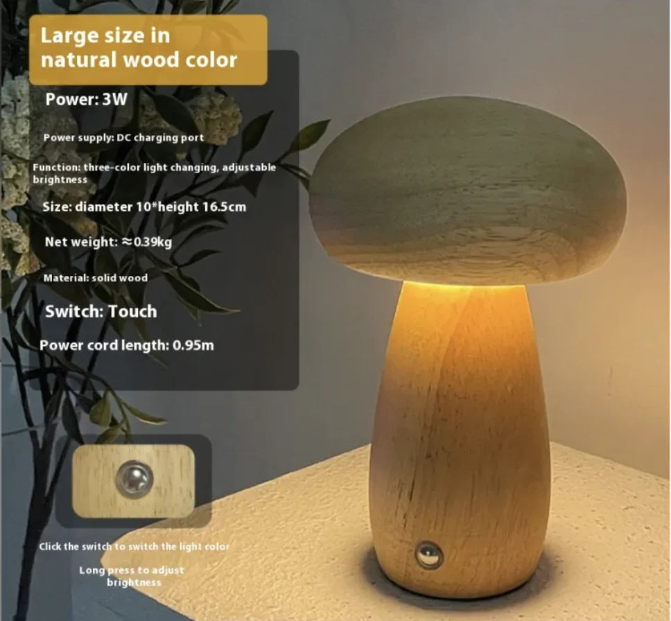 Mushroom Night Light