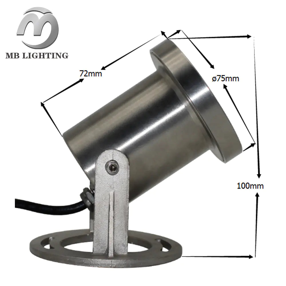 Modern Outdoor 304 Stainless Steel LED Pool Light