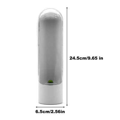 Portable Kitchen Storage Container for Herbs and Vegetables